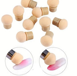  Szivacs Fejek Ombre Ecsethez 10db (84065)