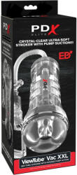 Pipedream - PDX Elite ViewTube Vac XXL Pump See-Thru EZ-Grip Pump Stroker - vitalimen