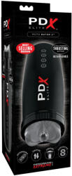 Pipedream - PDX Elite Motorbator 2 Clear/Black - vitalimen