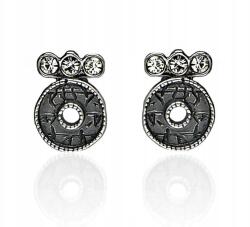 AB-Ag Eredeti Ezüst Fülbevaló Stiftes Ezüst 925 (K538)