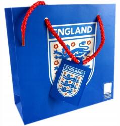  Ajándéktasak "England" papírból S, 17×17 cm kék, hologramos