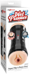 Pipedream - PDX Extreme Wet Pussies - Super Flip-A-Pussy Over - Light