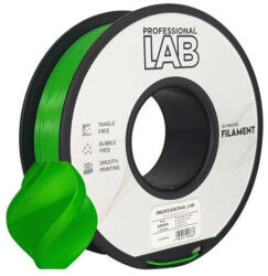  PLA+ ZÖLD filament - 1kg - átmérő 1, 75mm +/- 0, 03mm / Professional Labs