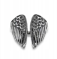 AB-Ag Ezüst gyűrű állítható Szárnyak Ezüst 925 méret 20