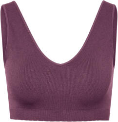 Tchibo - Női seamless bustier melltartó, padlizsánlila