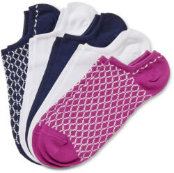 Tchibo - 5 pár női bokazokni - nő - méret 35-38 - kék