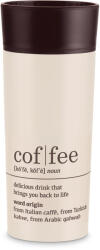 Tchibo - Coffee-to-go bögre, kávészótár