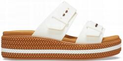 Crocs 209978-0WV Brooklyn Woven Buckle divatos flip-flop papucs W10 41-42 platformon (67925#10Q1997)