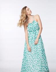 IKKS Trapéz Zöld Ruha Fehér Mintás (36) (302243)