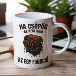 Partikellékek Ha csöpög az nem hiba az egy funkció autós motoros bögre