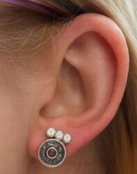 AB-Ag Eredeti Ezüst Fülbevaló Stiftes Ezüst 925 (K538SZT)