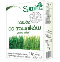 Sumin gyeptrágya Extra Zöld 1 kg granulátum (5907102011710)