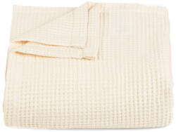 Artek 92 Ltd Pamuttakaró gofrimintával, krémszínű ágynemű méretek 220X230