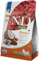 N&D N&D Dog Quinoa Skin&coat Hering Mini 2, 5kg