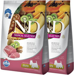  N&D Tropical Selection N&D Dog Tropical Selection Sertés Adult Mini 2x5kg
