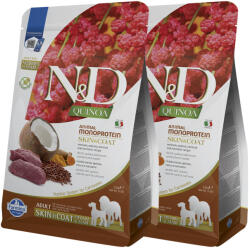 N&D N&D Dog Quinoa Skin&coat Vadhús 2x2, 5kg