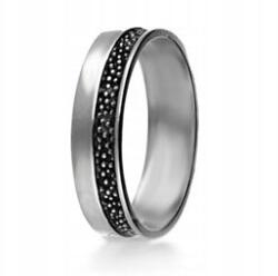 AB-Ag Divatos Ezüst Karikagyűrű méret 12 Gyűrű Ezüst 925 P503