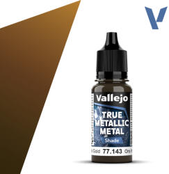 Acrylicos Vallejo VALLEJO TRUE METALLIC 77.143 Aranymetál akril airbrush festék 18 ml () (577143)
