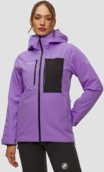 Mammut Jachetă De Schi Pentru Femei Mammut Stoney Hs Thermo Hooded Jacket Women Violetă