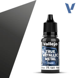 Acrylicos Vallejo VALLEJO TRUE METALLIC 77.141 Ezüstmetál akril airbrush festék 18 ml () (577141)