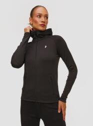 Peak Performance Hanorac Cu Glugă Pentru Femei Peak Performance W Rider Essentials Zip Hood Neagră