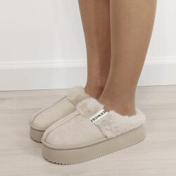 SOFILINE Papuci de casa dama imblaniti, Bej 9719 112 (9719BEIGE-38)