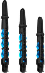 Harrows Dart szár közepes Harrows Carbon ST, fekete-aqua 40mm