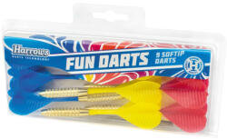 Harrows Darts szett soft, Harrows Fun Darts, brass