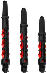 Harrows Dart szár közepes Harrows Carbon ST, fekete-piros 40mm