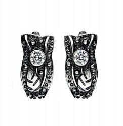 AB-Ag Divatos elegáns fülbevaló ezüst 925 K548 (K548)