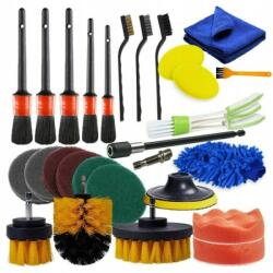 Bisanti Detailing Készlet Csavarbehajtó 27 El Autó Tisztító Kefék Padok (55280634)