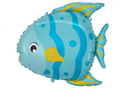 GoDan S. A Kék hal, fólia lufi, 47*44 cm, csomagolt