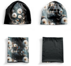 Takoy Panel szabásmintával S funkcionális jersey - sapka és nyakmelegítő szett pitypang tündér