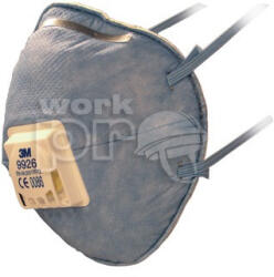 3M Porálarc 9926 FFP2 szelepes aktívszenes szürke