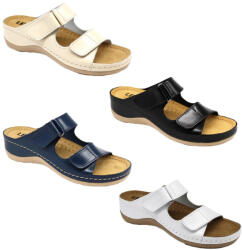 Leon MUNKAVÉDELMI Női tépőzáras papucs (OB SRC E)