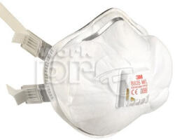 3M Porálarc 3M 8835 FFP3D szelepes részecskeszűrő fehér