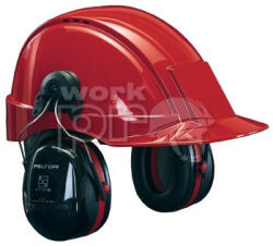 3M Fültok 3M 32133 peltor optime III sisakra szerelhető H540P3E (SNR 34dB) piros