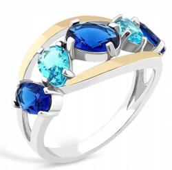  Ezüst Gyűrű Arany 641 13-as méret (641)