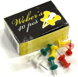Webers 07- Push pin Weber's 40 darabos