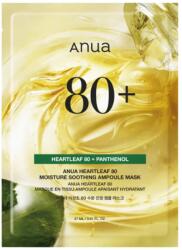 ANUA - Heartleaf 80 Moisture Soothing Ampoule Mask - 1pc Masca de fata