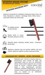 COCCINÉ COCCINE krém és bőrtisztító kefe