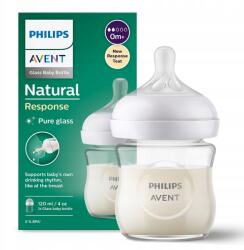 Philips Avent SCY930/01 Reszponzív természetes üvegpalack 120 ml (SCY930/01)