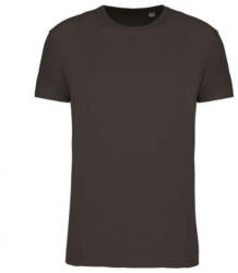 Kariban Uniszex körkötött organikus póló rövid ujjú, Kariban KA3032IC, Dark Grey-2XL (ka3032icdg-2xl)