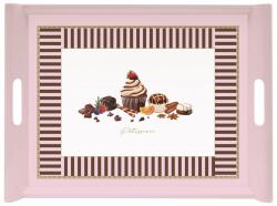 Easy Life Design Műanyag tálca 52x37cm Sweet Moments