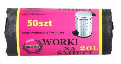 Protos Szemeteszsák 20L 50 db fekete (345765)