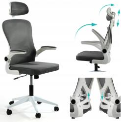 Sesto Senso Ergonomikus irodai szék állítható fejtámlával C. Grafit (V-1 Dark Grey)