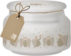 Emocio Illatos Gyertya Üvegben Arany Angyalok 100×79 Mm Üvegtetővel