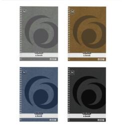 Herlitz Spirálfüzet A4 / 80 lap, kockás, Montana