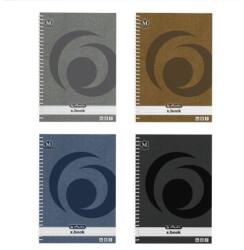 Herlitz Spirálfüzet A4 / 80 lap, vonalas, Montana