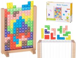  Álló tetris puzzle logikai játék (GRA LOGICZNA UKŁADANKA PUZZLE DREWNIANE)